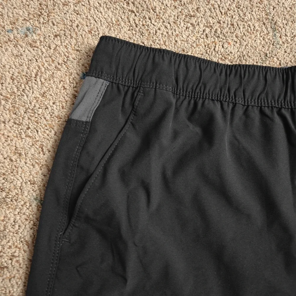 Speedo Tech Volley Mens Swim Shorts‎ Black Medium UPF Protection Water Resistant